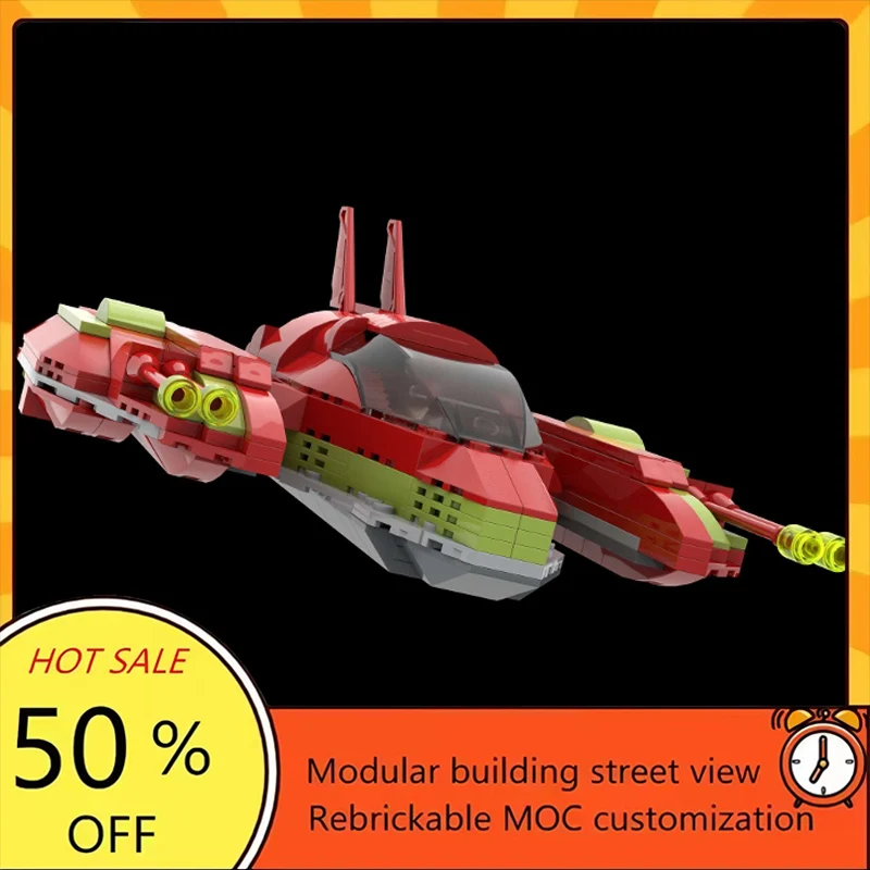 

Набор из 293 деталей: Популярная модель космического корабля из фильма «Звездные войны», конструктор MOC, модульные технологичные блоки, подарок на праздник, игрушка для сборки, детский набор