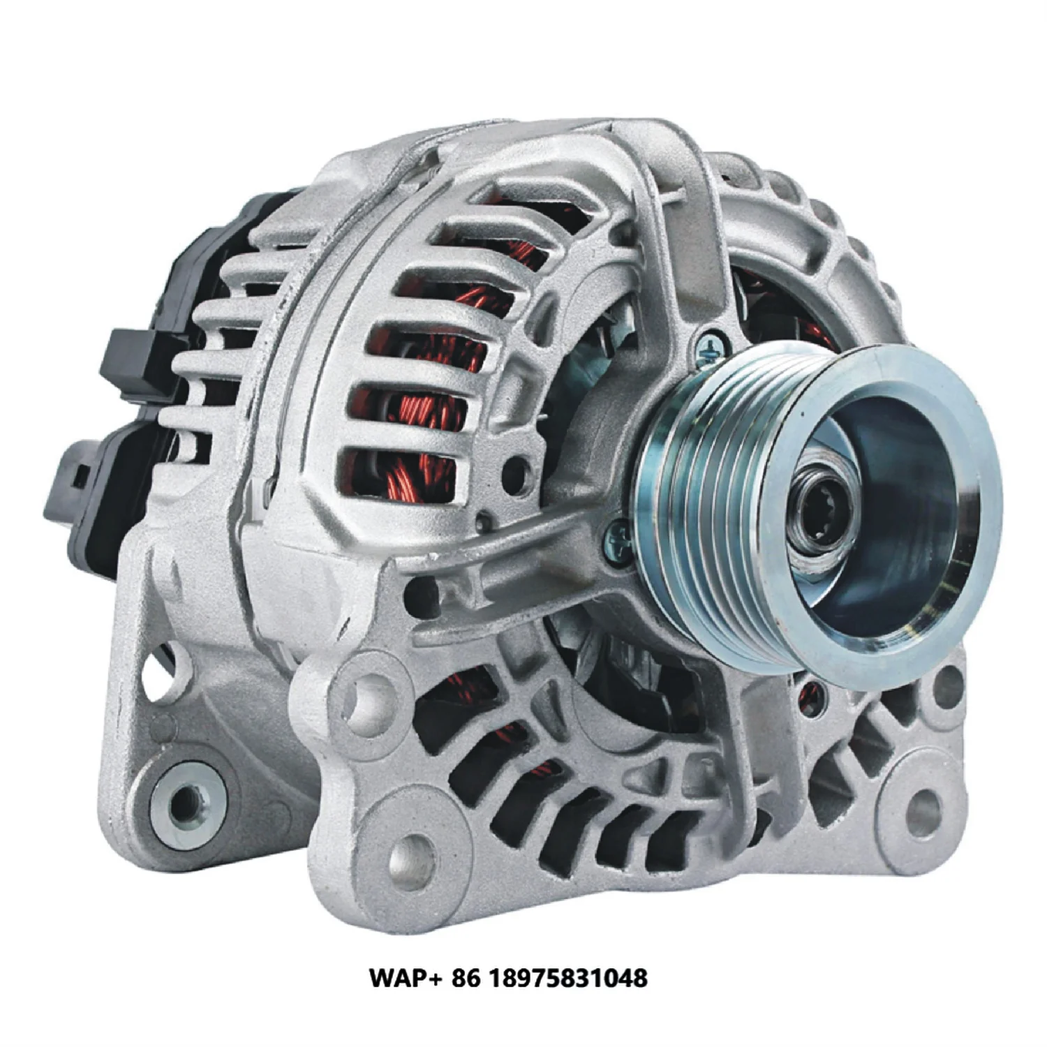 

Aftermarket ATG21004 12V 120A Alternator AT431369 Fits 210L-EP 310L 310L-EP 310SL 315SL Backhoe Loader