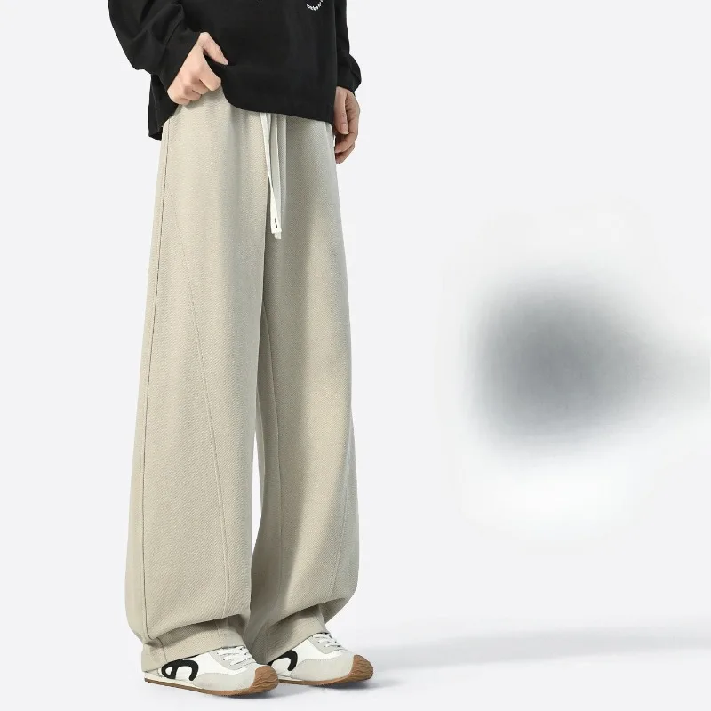 American Curved Knife Pants Men's Summer New Style Men's Popular Bestsellers Straight-leg Casual Pants Wide-leg Sweatpants 2026