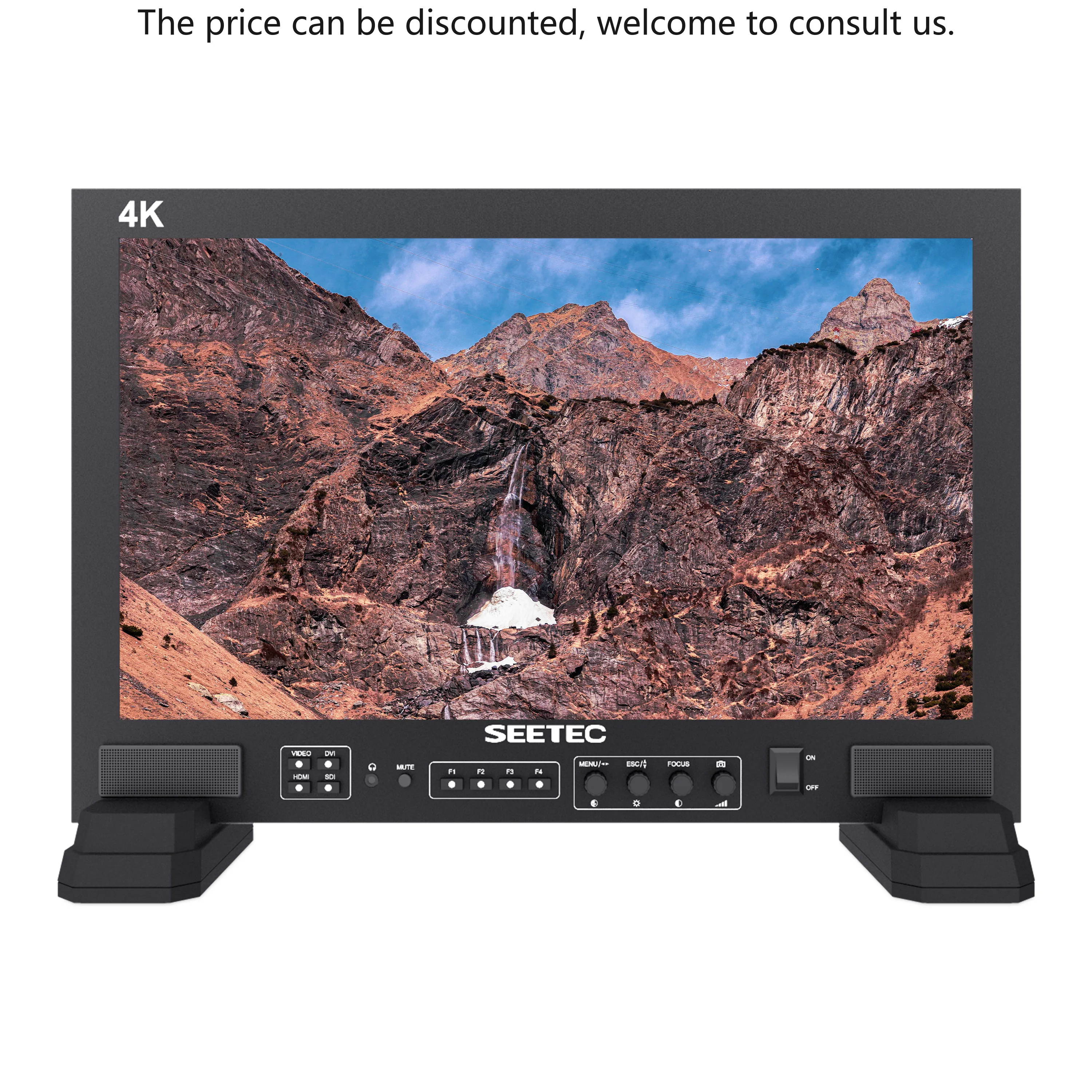 

SEETEC FS173-S4K 17,3 дюйма 4K Multi-Broadcast Director Monitor SDI Входы HDMI Многоформатное декодирование Массовая скидка Глобальная поставка B2B