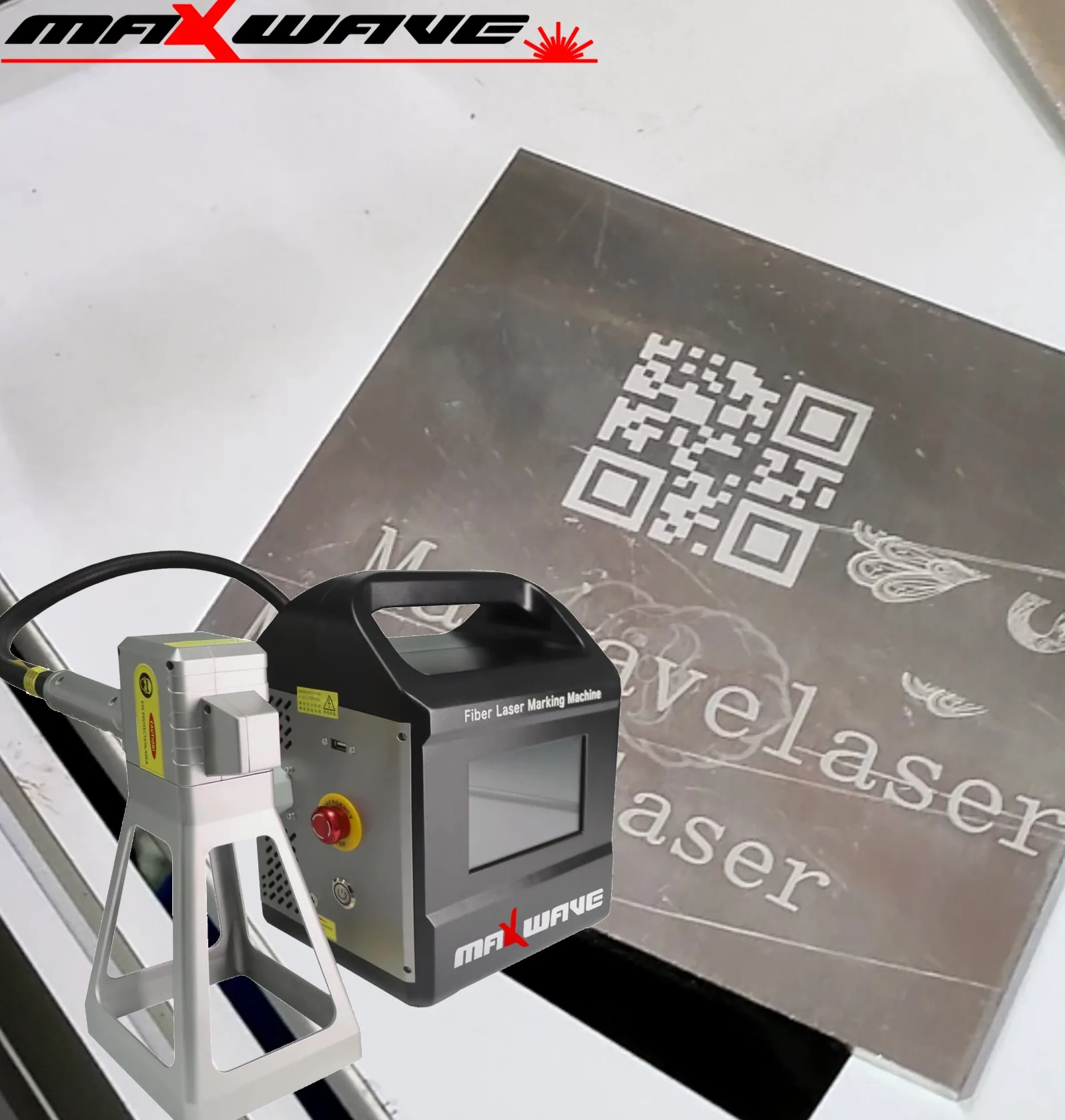 

Handheld Laser Engraving Machine 20W 30W Portable with Rechargeable Battery for Metal Wood Leather Glass Marking Tool