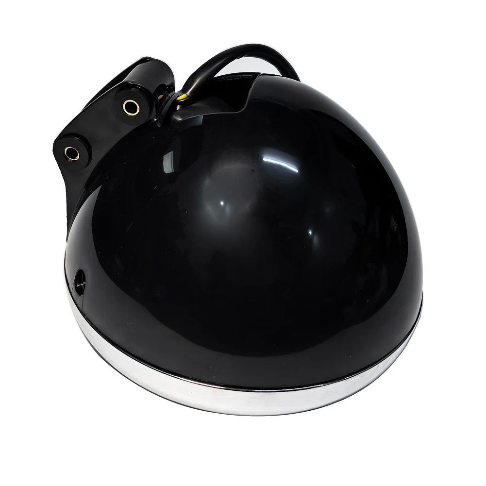 ل Keeway Superlight 125 / 150 / 200 QJ200-2G دراجة نارية مستديرة كروم الجبهة العلوي رئيس مجموعة مصابيح