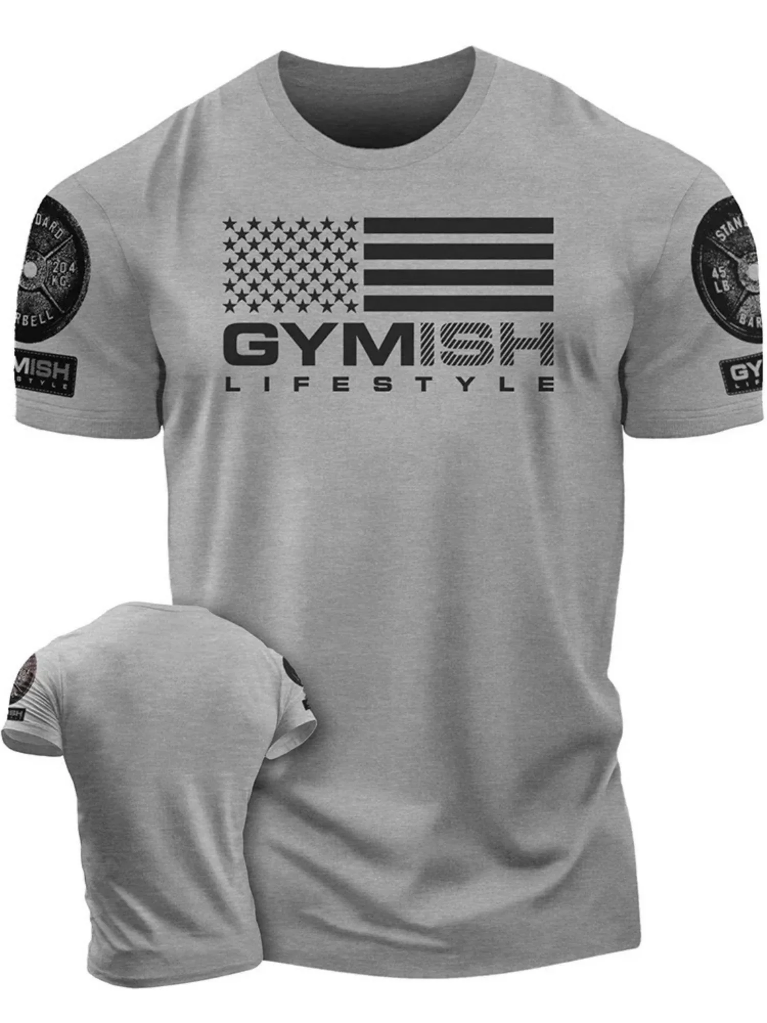 

Men's 3D Printed Muscle Workout T-Shirt Short Sleeve Funny Gym Tee High Quality Tough Guy Recovery Fashion