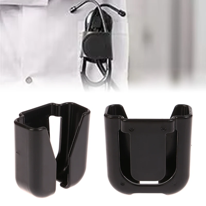 

Universal Stethoscopes Clip Hip Holder Plastic Durable Medical Care Accessories Fastener Belt Clip Holder Plastic Medical Care