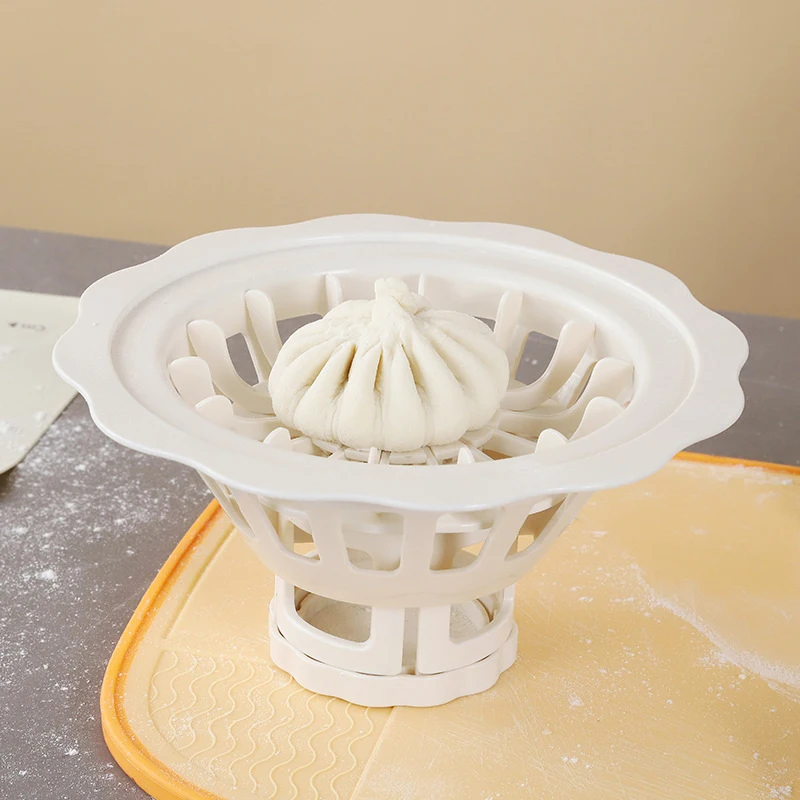 Flower Shaped Baozi Making Mould Convenient Fast Easy Fall Homemade Dumpling Bao Siu Mai Machine For DIY Kitchen Steamed Mold