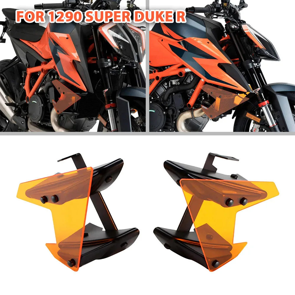 

For 1290 Super Duke R 2020-2021 Motorcycle Down Winglet Aerodynamic Side Wing Spoiler Wind Deflectors Moto Accessories