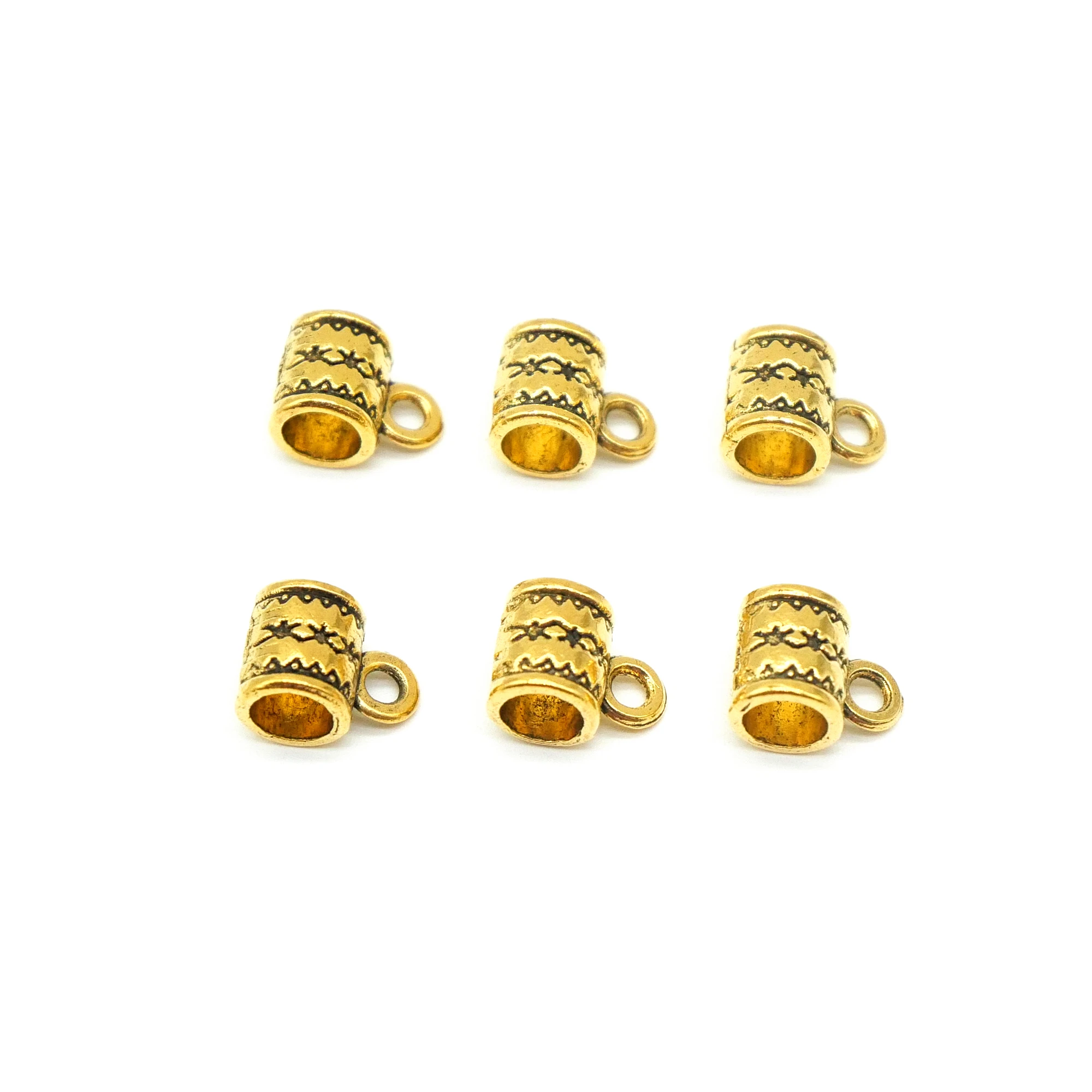 

Wholesale 50 Pcs 11x8x6mm Zinc Alloy Big Hole Lovers Beads Pendant Fit Charms Bracelets Necklace For Women Man Jewelry Making