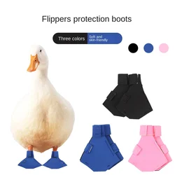 Breathable Pet Duck Boots Portable Rubber Anti-slip Duck Shoes Lightweight Duck Webbed Shoes Pet Accessories