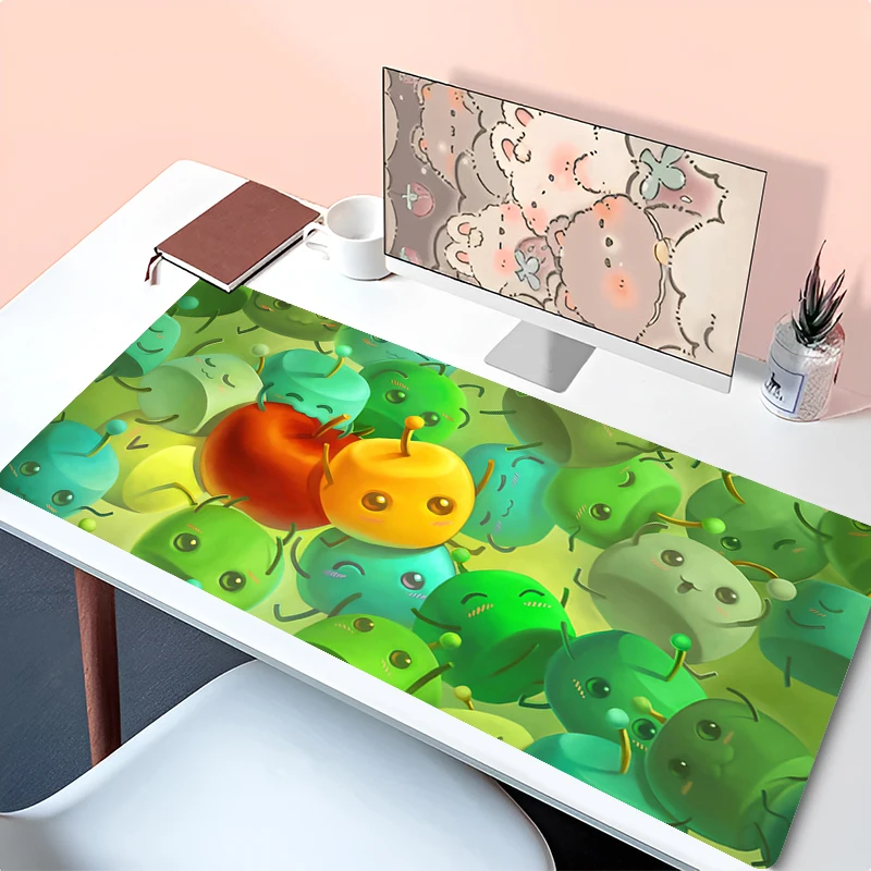 

Mouse Pad Laptop Anime Kawaii Junimos Mousepad XXL Cartoon S-stardew Valley Keyboard Pad PC Gaming Accessories HD Print Desk Mat