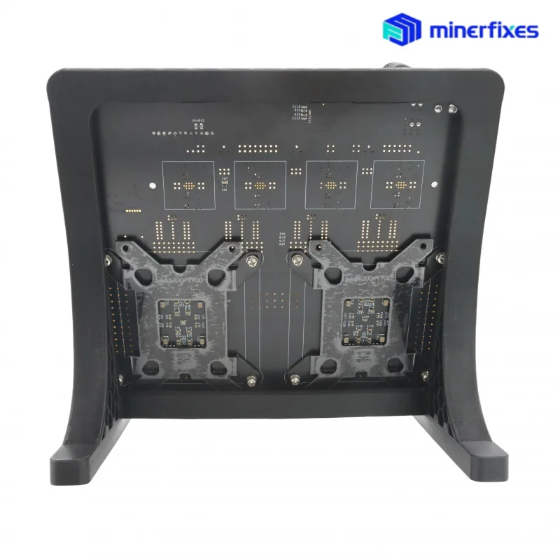 100% جديد Bitaxe NerdOCTAxe Dual Fans تبريد الهواء 9.6Th/s 150W Mini Bitcoin BCH Asic آلة التعدين مع PSU nerdaxe minerfixes