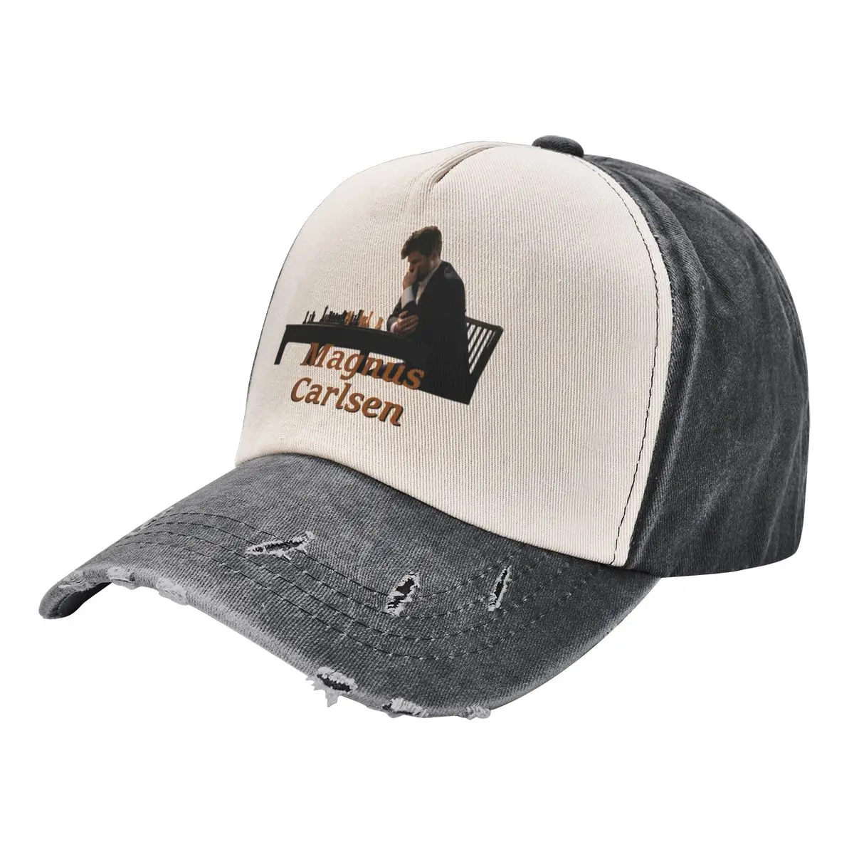 Magnus Carlsen Baseball Cap Big Size Hat Kids Hat Brand Man cap Fashion Beach For Men Women's