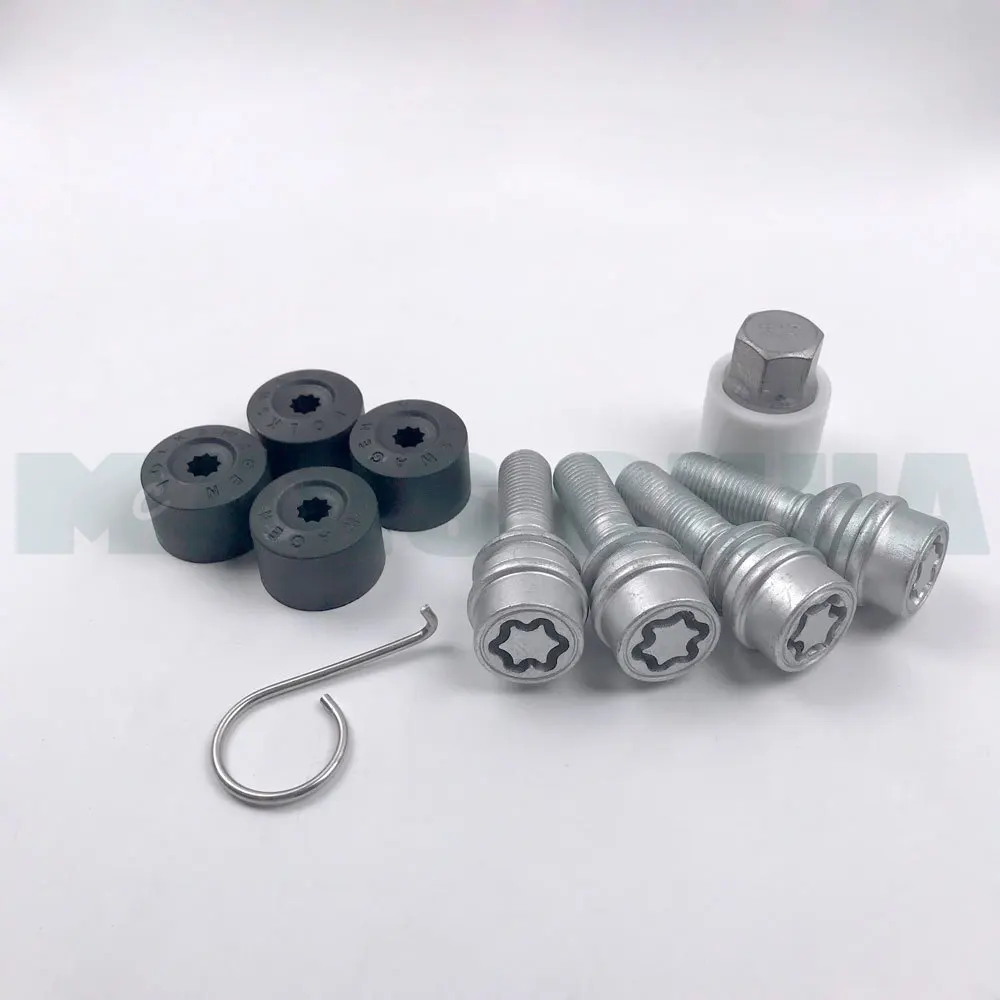 

760698137 Колесные болты Противоугонные винты для Volkswagen Touareg от 2018 до 2026 и IDB от 2023 до 2026