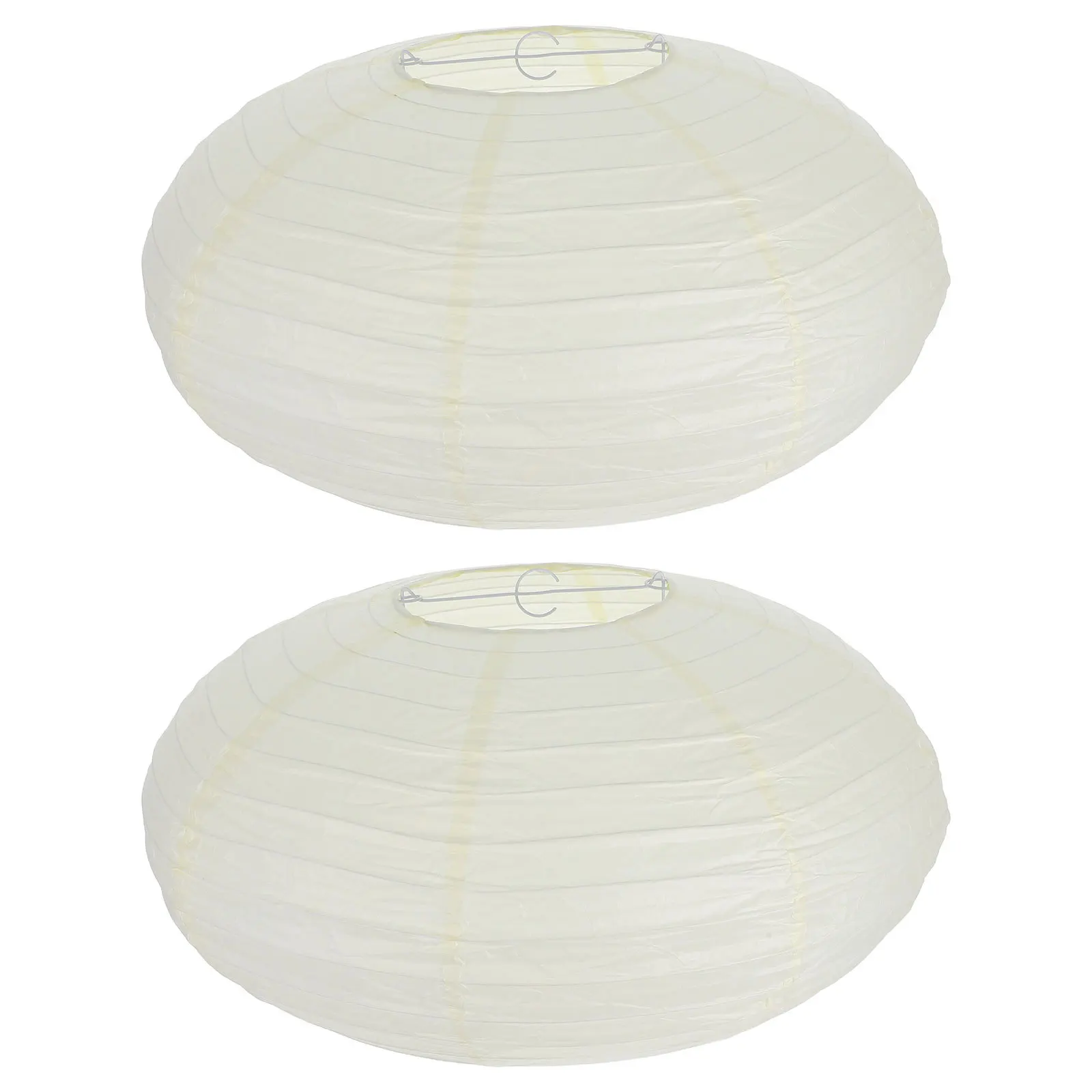 2 قطعة غطاء مصباح فانوس ورقي بدائل ديكور معلق قابل للطي غطاء خفيف للمنزل وحفلات الزفاف