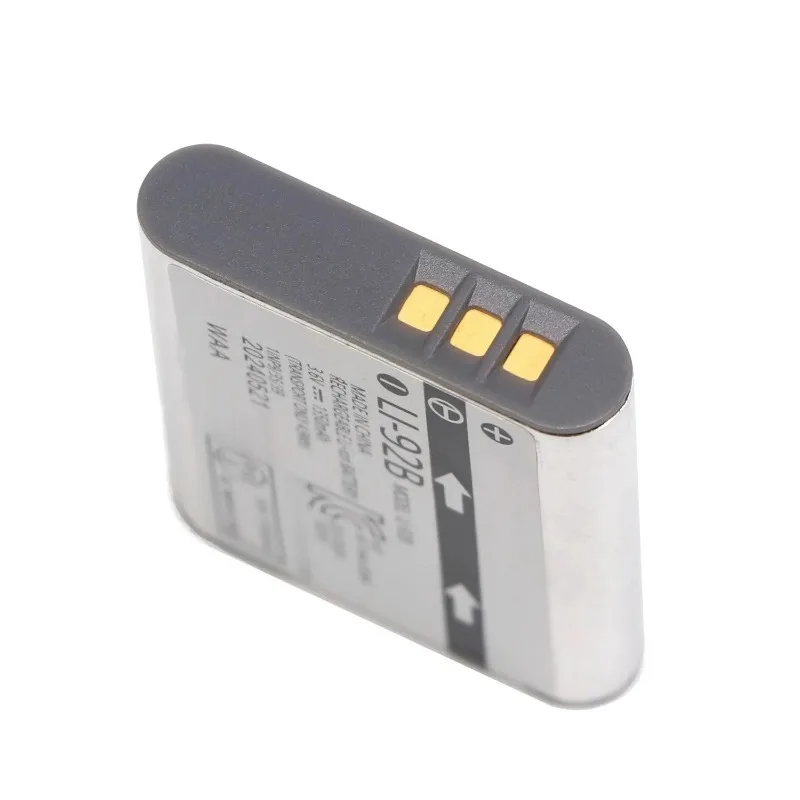 Li-92B 3.6V 1350mAh Camera Battery for Olympus Li-90B TG6 TG5 TG4 TG3 TG2 TG1 SP100 SH2 SH50 SH60 XZ-2 for Ricoh DB-110 GR3 GR3X