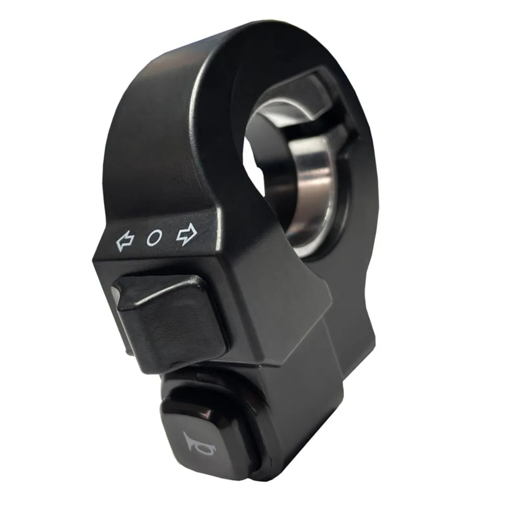 22mm Motorcycle Handlebar Switch Turn Signal Horn 2 in 1 Switch On/Off Lights Retrofit Scooters Ebike Motorcycle Parts Equipment