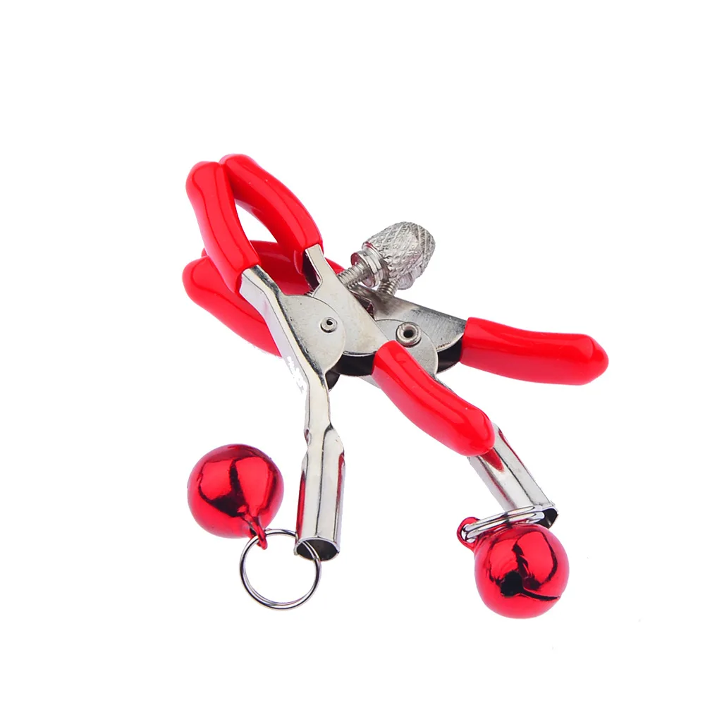 Bdsm Bondage Sex Toys of Couples Erotic Women Adjustable Nipple Breast Clamps with Bell for Adults Masturbation Sexy Products