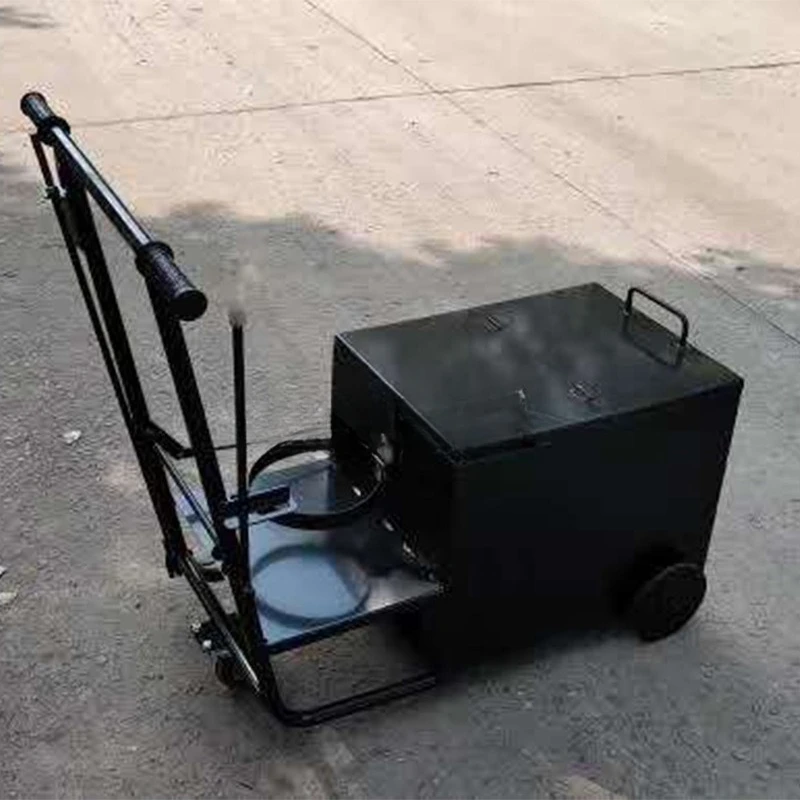 Cement pavement sewing machine, small asphalt pavement sewing machine, pavement sewing machine, hand push caulking machine