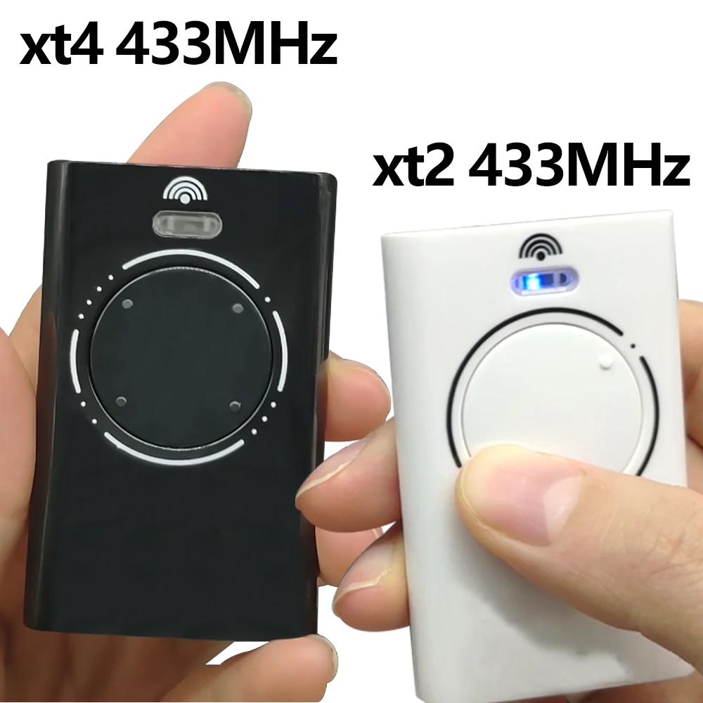 For XT2 XT4 433 MHz SLH LR 787007-1 787008-1 Garage Door Remote Control 433.92MHz Gate Keyfob Transmitter