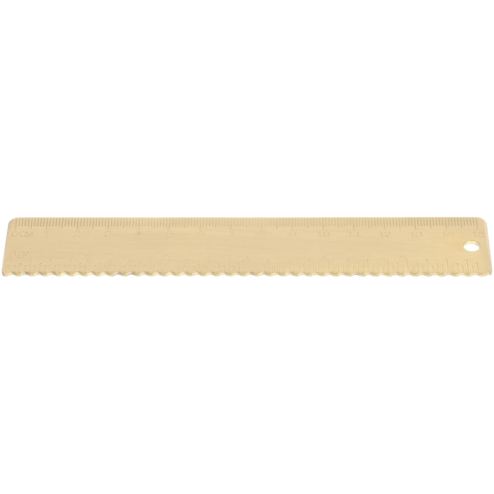 

Multifunction Brass Scale Ruler Multipurpose Drawing Bookmark Centimeters Classroom Rulers