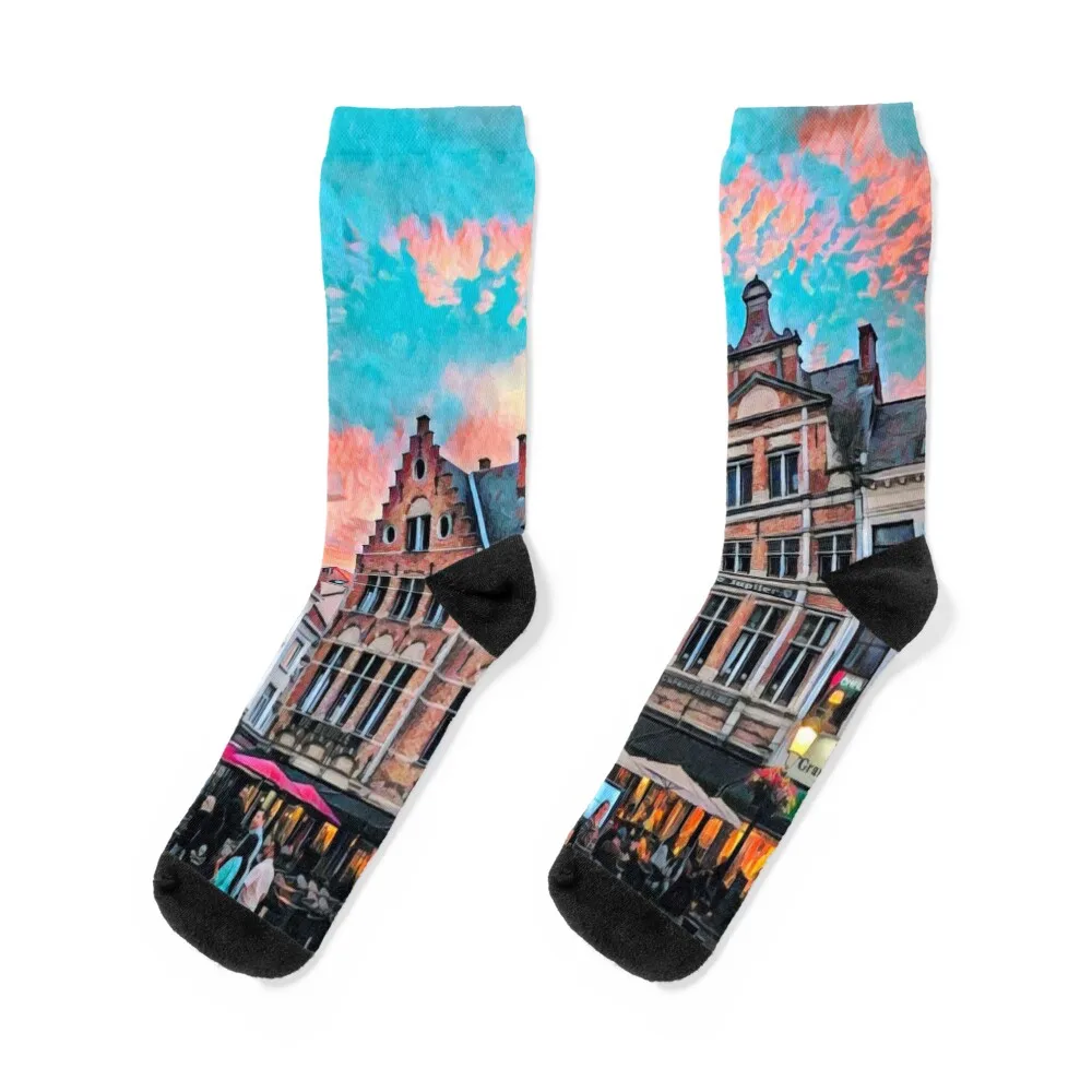 

Bruges Socks football new year gifts Socks Man Women's
