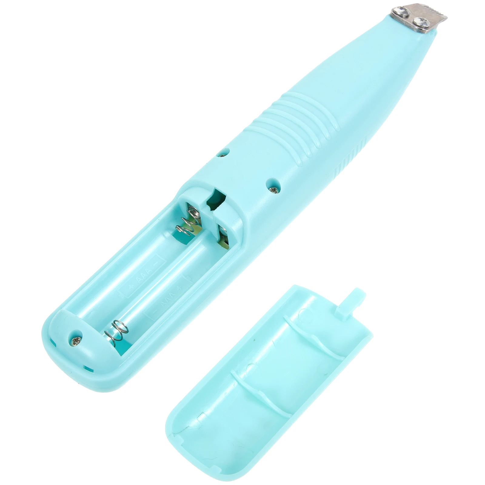 

Pet Shaving Scissors Blue Plastic Electric Trimmer Dog Grooming Clipper Hair Device Wear Resistant Blade Low Noise