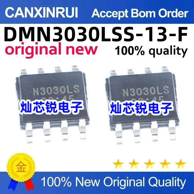 

(5-100 pieces) DMN3030LSS-13-F DMN3030LSS-13 N3030LS SOP8 spot chip IC