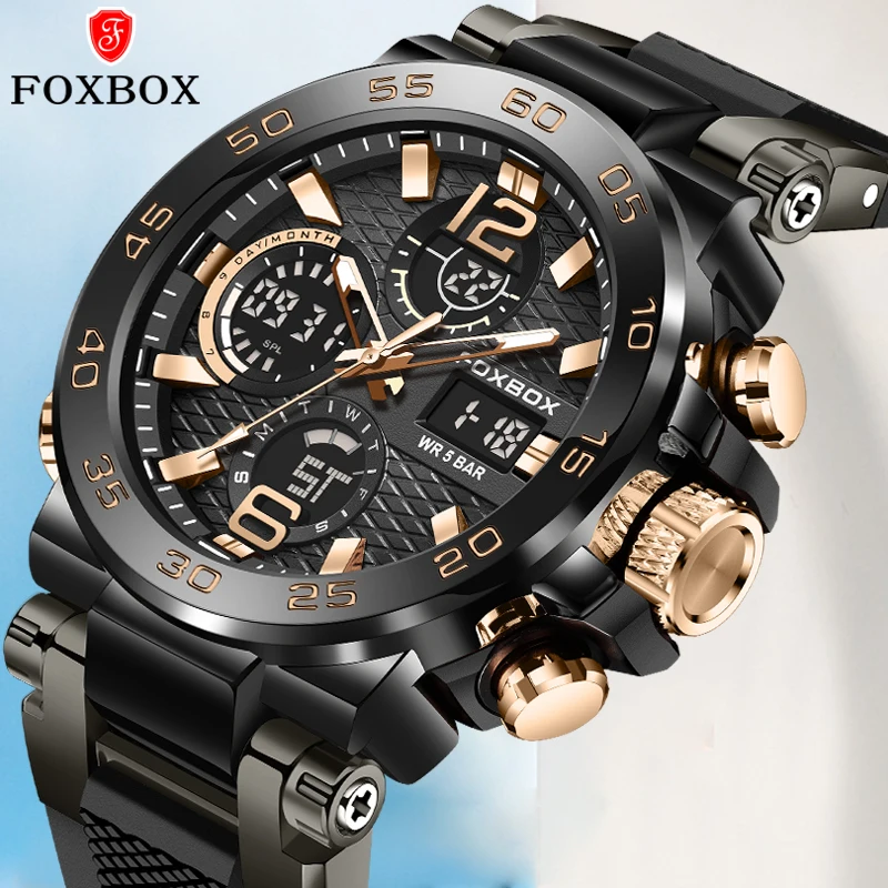 

2022 New NAVIFORCE Design Men's LCD Digital Wristwatch Luxury Fashion Watch For Men Luminous Waterproof Watch Relogio Masculino