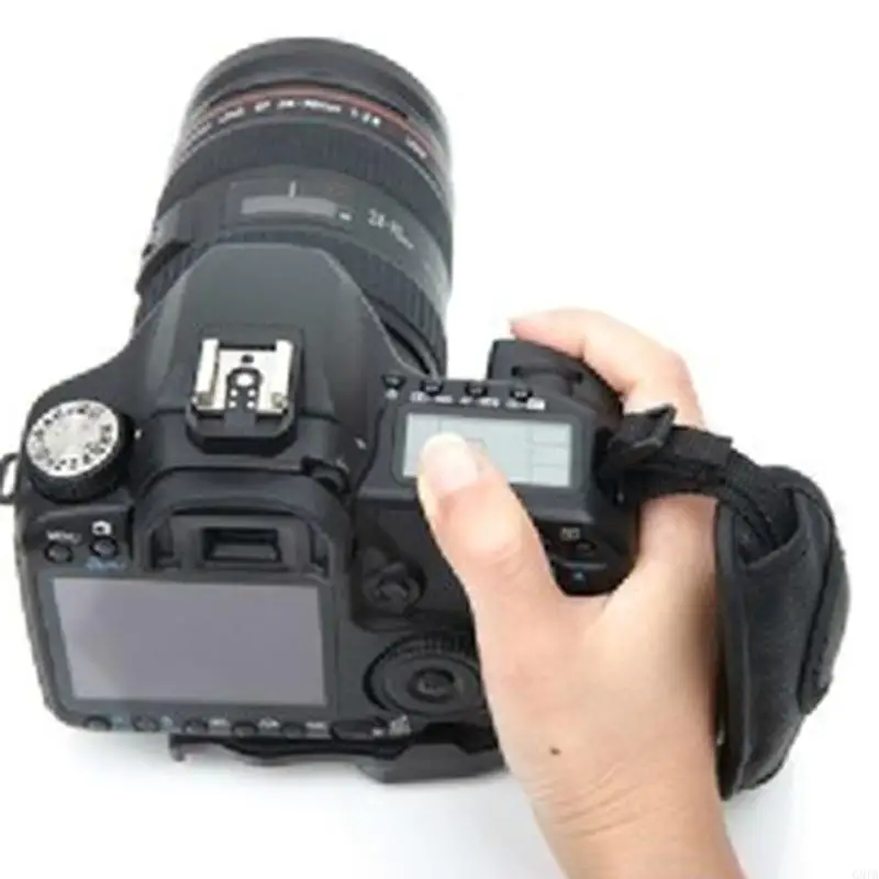 G8TA Universal Camera Hand Strap for Photographer Quick-Release Adjustable Soft Grip