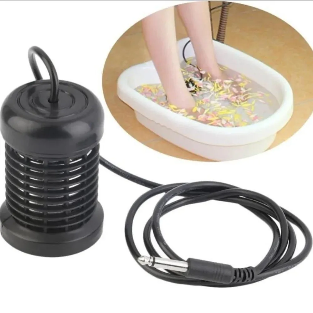 Black Ionic Head Easy Install Ionic Technology Ionic Balance Instrument Accessory Portable Hydrogen Foot Bath Replacement