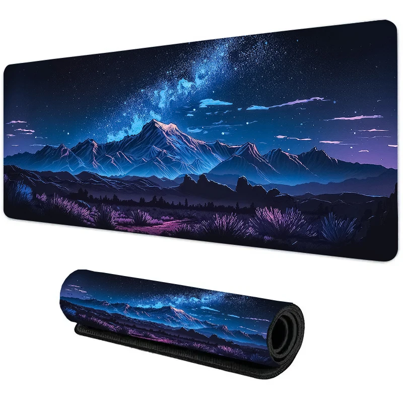 Large Size Aurora Mouse Pad XXL Game Mousepads Rubber Anti-slip Carpet Gaming Accessories Desk Mat Office Computer Keyboard Pads