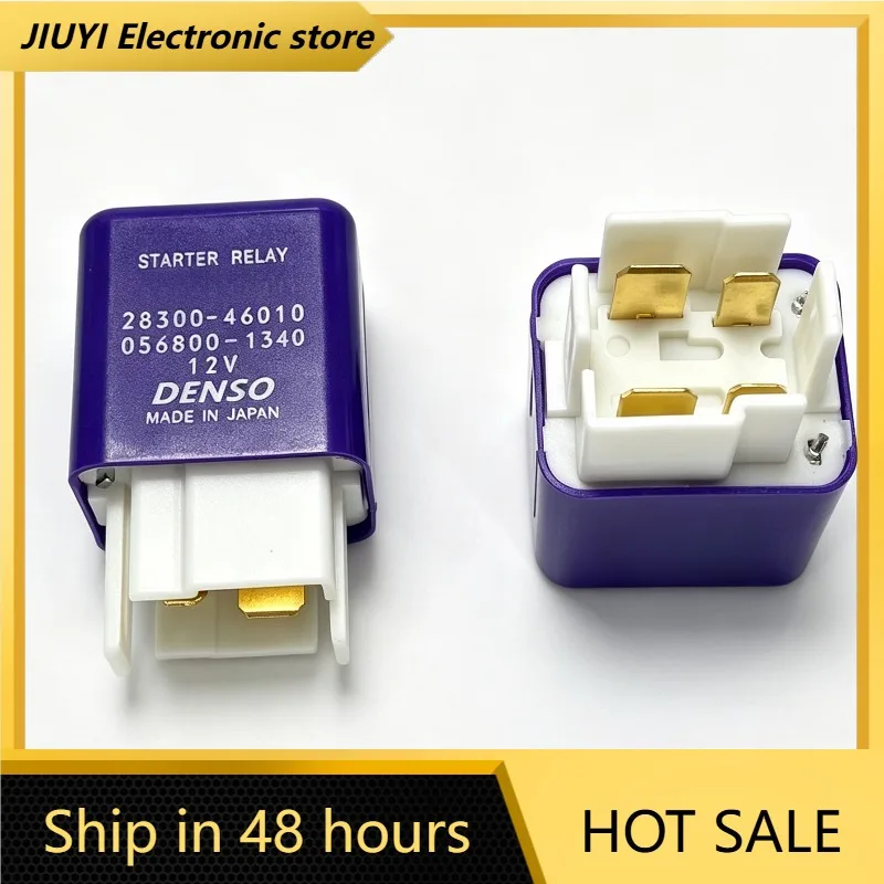 New 1pcs/lot 28300-46010 056800-1340 Starter Relay 12VDC 4Pin Auto Engine Start Control Relay