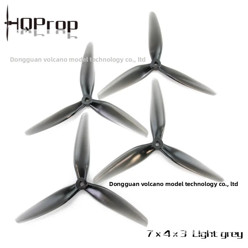 Original factory import HQ Prop 7X4X3 three-leaf propeller 7-inch propeller 5mm shaft  crossing machine, propelle polycarbonate