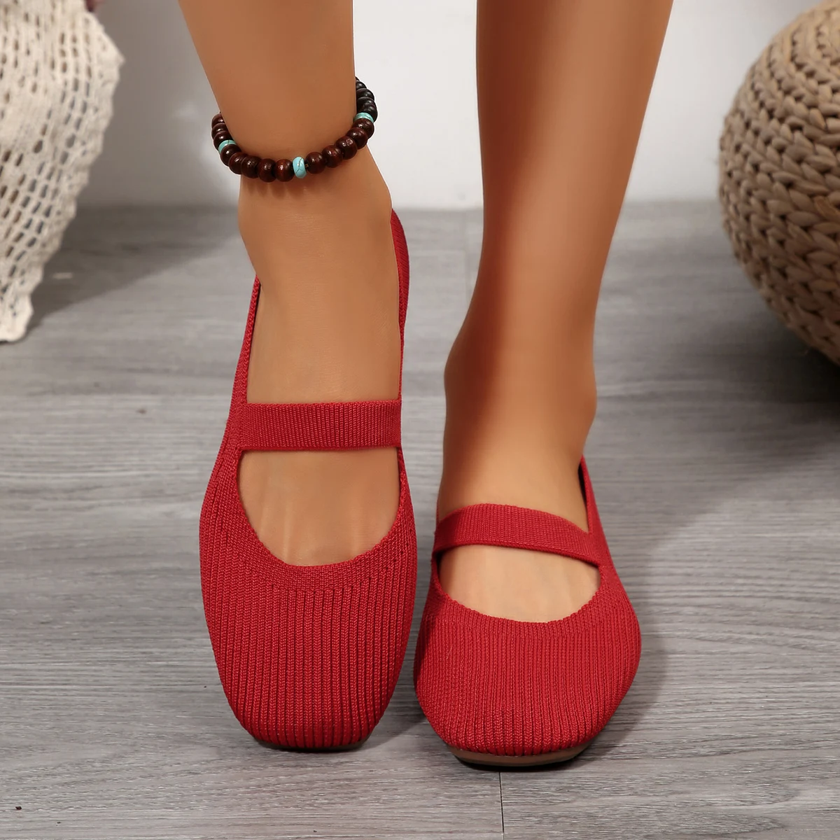 Neue Modische Komfortable Mesh Flache Müßiggänger Retro Atmungsaktive Casual Frauen Leichte Flache Schuhe Zapatos De Mujer – Detail 15