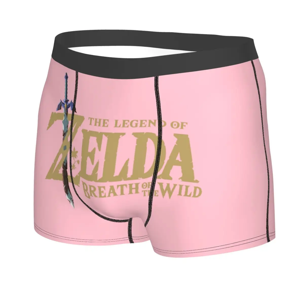 Custom Hot Play Game Zeldas Legend Underwear Male Print Boxer Shorts Panties Briefs Breathable Underpants