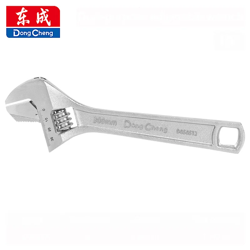 

Pipe Wrench Adjustable Spanner, 10/12 Inch, Max Opening 29/36mm, Heavy Duty Multi Function Tool for Plumbing,Auto Repair, Chrome