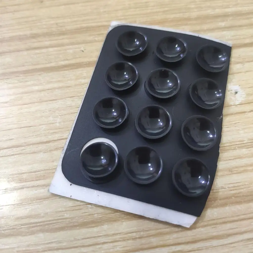 실리콘 흡입 컵 휴대폰 거치대 벽 스탠드 매트, 실리콘 흡입 폰 거치대, 사각형 미끄럼 방지 단면 케이스 마운트, 4 개, 1 개