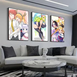 M-Miss Kobayashi Dragon Maid Poster HD Posters Home Room Bar Cafe Decor Art Wall Painting Picture