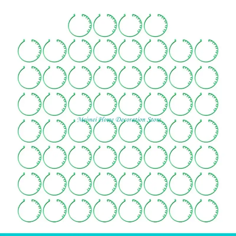 H7BF 20/40/60Pcs Garden Plant Binding Clip Trellis Tomato Clip Vegetable Support Garden
