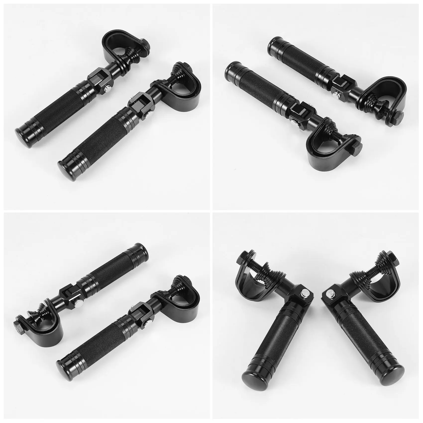 

1Pair Motorcycle Highway Engine Guard Crash Bar Foot Pegs For Honda Kawasaki Motorcycle Accessories Foot Rest