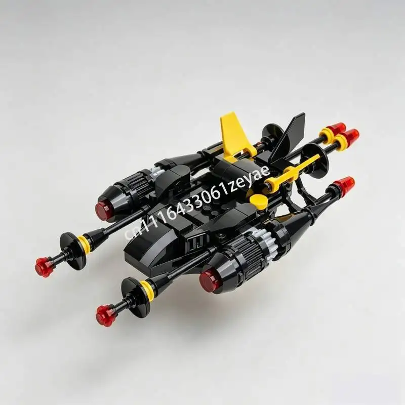 170PCS Comet Interceptor Spacecraft Model Custom Puzzle Building Blocks DIY Assembly Sci-Fi Toy Popular Gift Collection Display