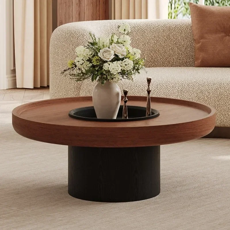 Round creative living room household small apartment, high-end side table