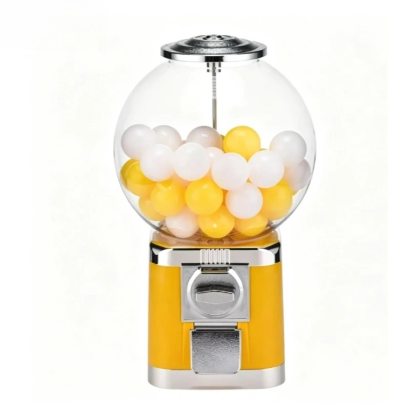 Tabletop 50mm Capsule Toy Machine, No Coin Needed Gashapon Dispenser for Mall Lottery Game & Prize Draw
