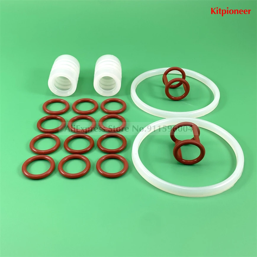 A Set Of Sealing Spare Parts For BQL Ice Cream Machine Seal Rings And Tubes Of Soft Ice Cream Maker 18Pcs Accessoriy Replacement