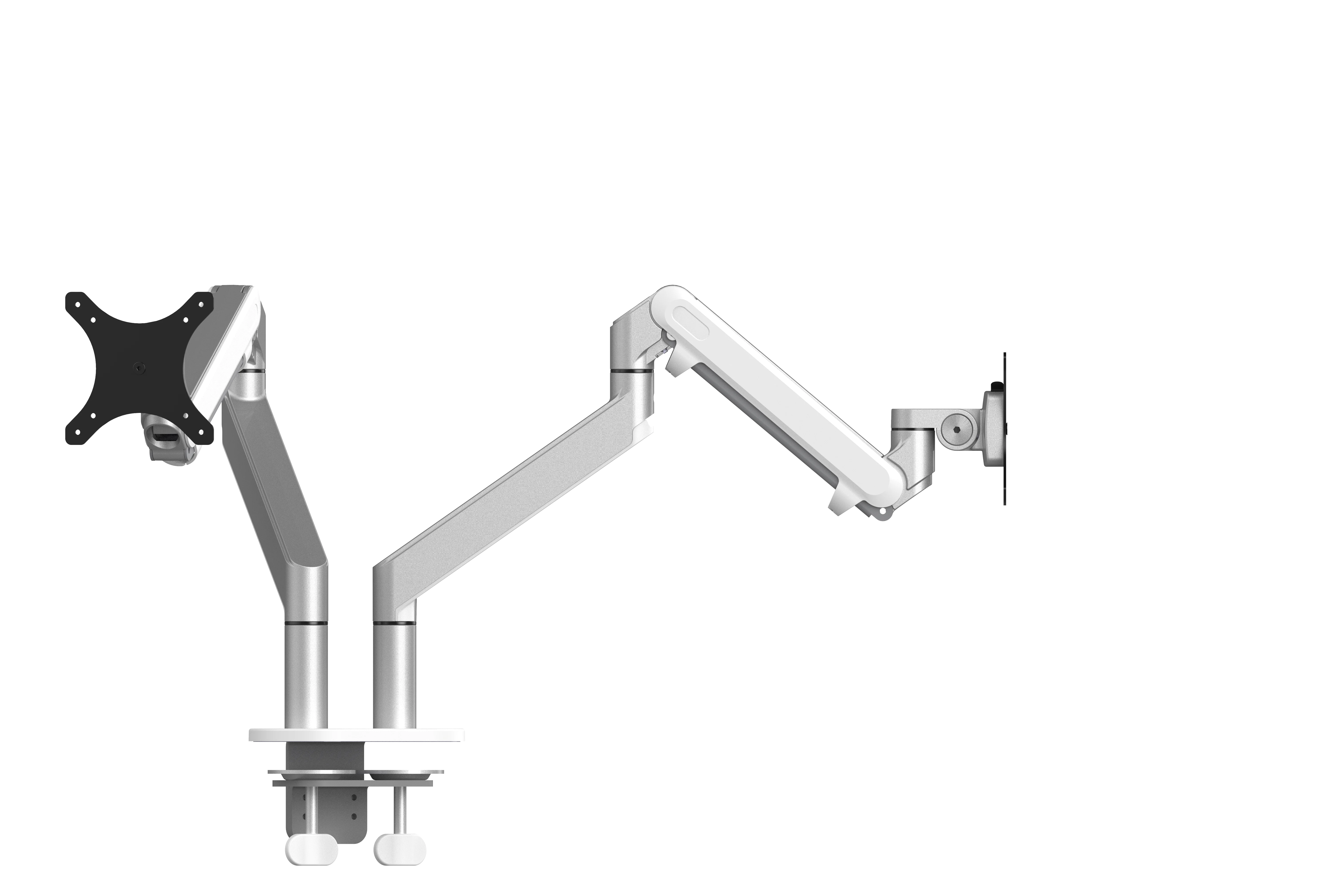 High Quality Aluminum ABS Dual Stand For Office School Standing Desk