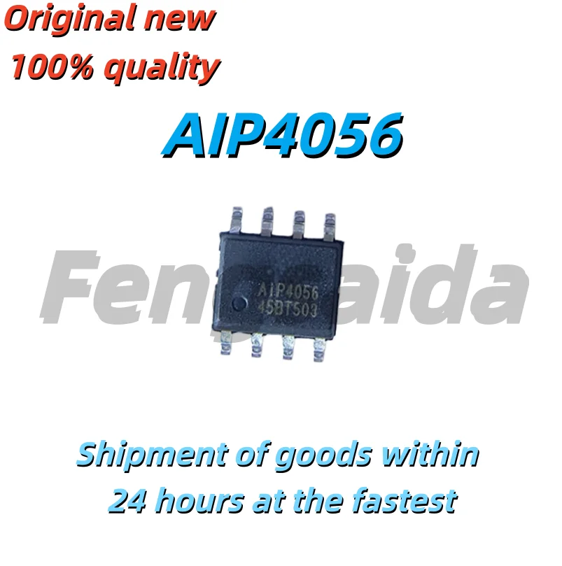 (10 pieces)  brand new Original genuine AIP4056/LN4056H SMD ESOP-8 1A linear lithium battery charger IC chip