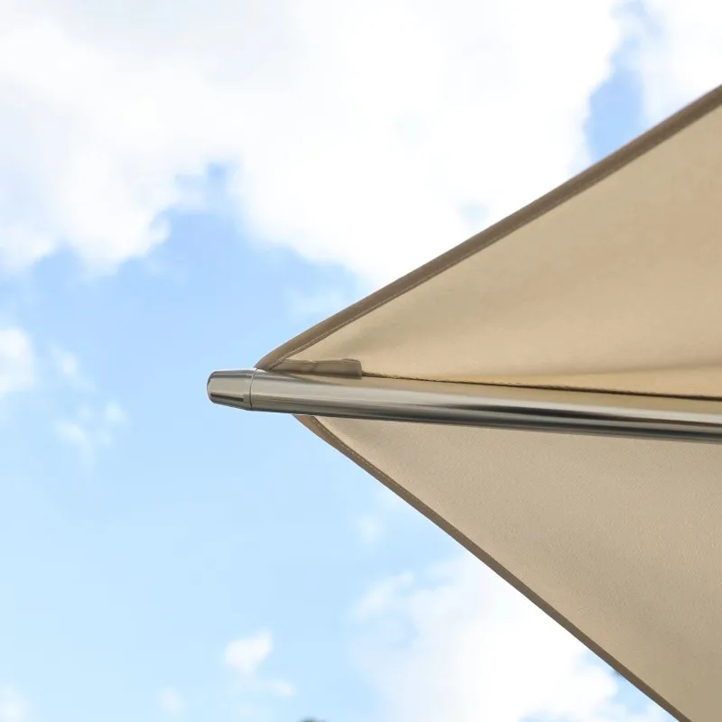 3M Waterproof Outdoor Parasol Aluminum Gas Assisted Cantilever Umbrella