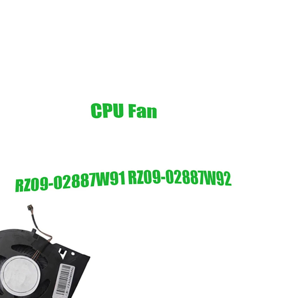 For RAZER For Blade 15 Advanced 2019 RZ09-02887W91 RZ09-02887W92 RZ09-02888W92 DC5V 0.5A CPU Fan