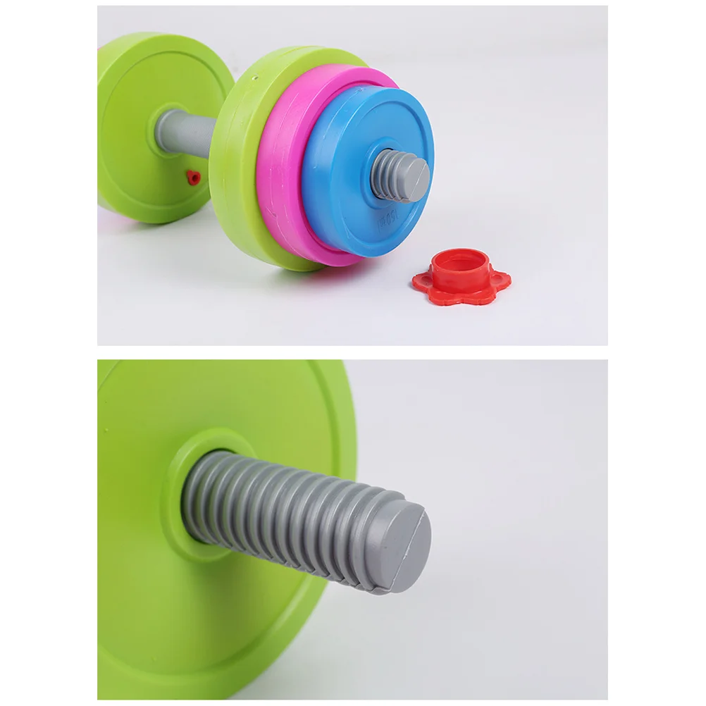 Foam Dumbbell Weights Kids Household Children Fitness Supplies Arm Muscle Workout Equipment Pretend Barbells Safe Grip