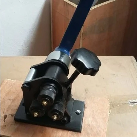 Manual Three Roll Bending Machine PR-3 Metal Rolling Machine, Round Roll