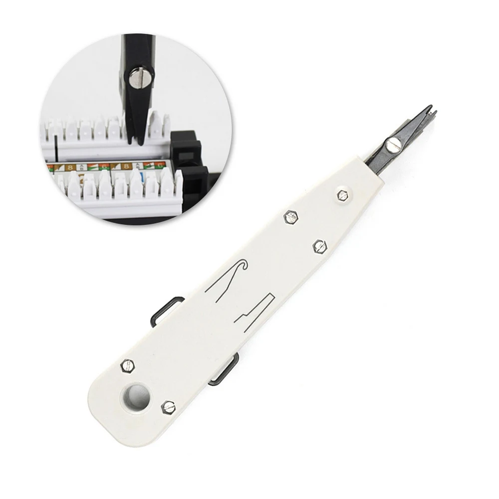 110 Wire Cutter Knife Telecom Pliers LSA Punch Down Tool Professional Network Wire Cable Telephone Patch Panel RJ11 RJ45